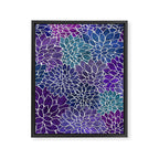 Floral Abstract 22 Framed Canvas Print Gallery Image 8