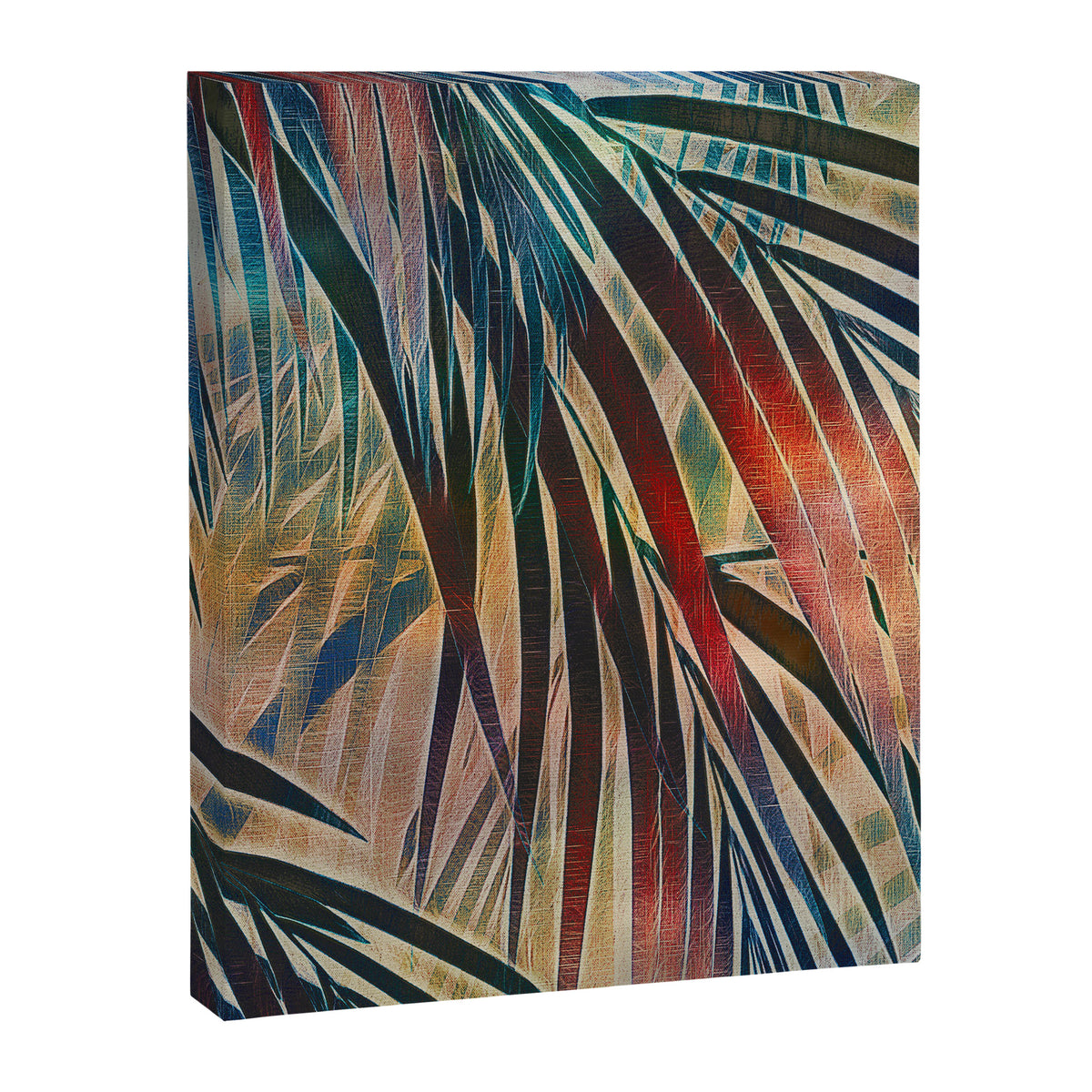 Tropical Sunset Canvas Print Gallery Image 8