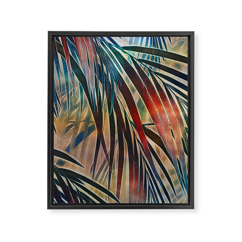 Tropical Sunset Framed Canvas Print Gallery Image 8