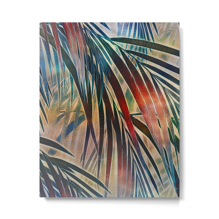 Tropical Sunset Metal Print Gallery Image 1