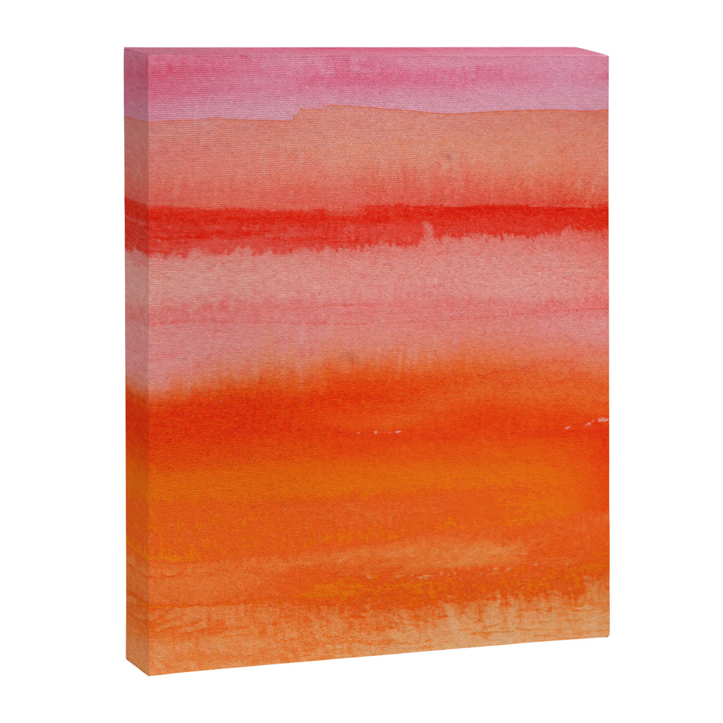 Watercolor Sunset Sky Canvas Print Gallery Image 8