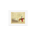 Artistic Kentucky Derby [vintage inspired] Map print Art Print Gallery Image 1
