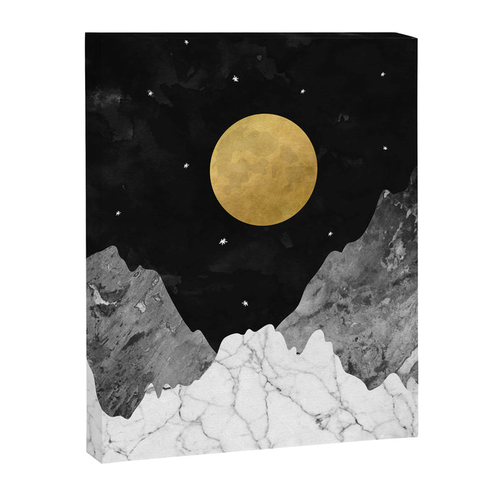 Moon and Stars Canvas Print Gallery Image 1