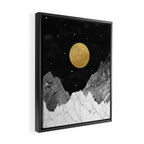 Moon and Stars Framed Canvas Print Gallery Image 2