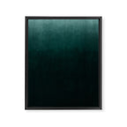 Ombre Emerald Framed Canvas Print Gallery Image 8
