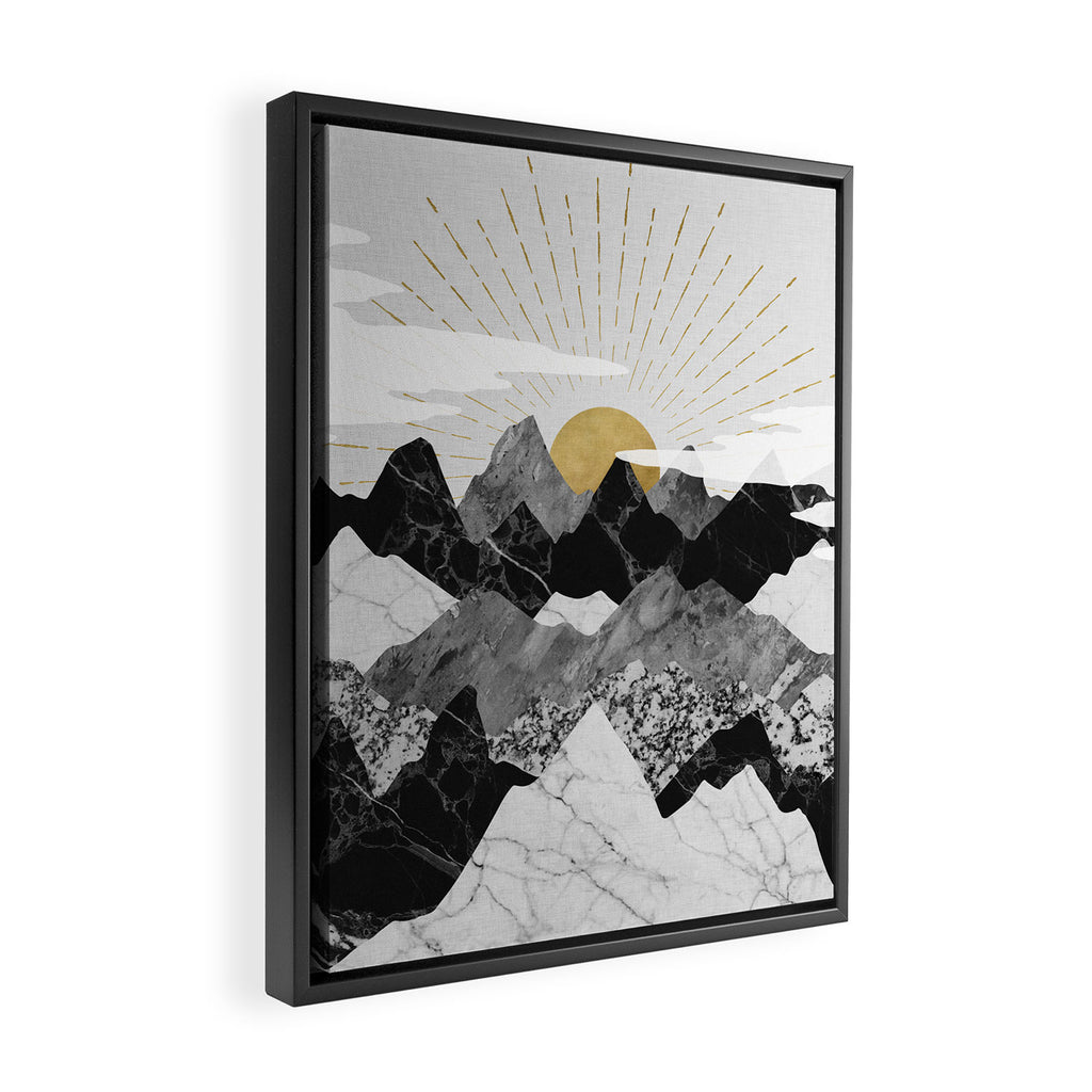Sunrise Framed Canvas Print Gallery Image 2