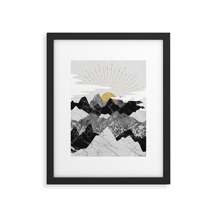 Sunrise Framed Art Print Gallery Image 1