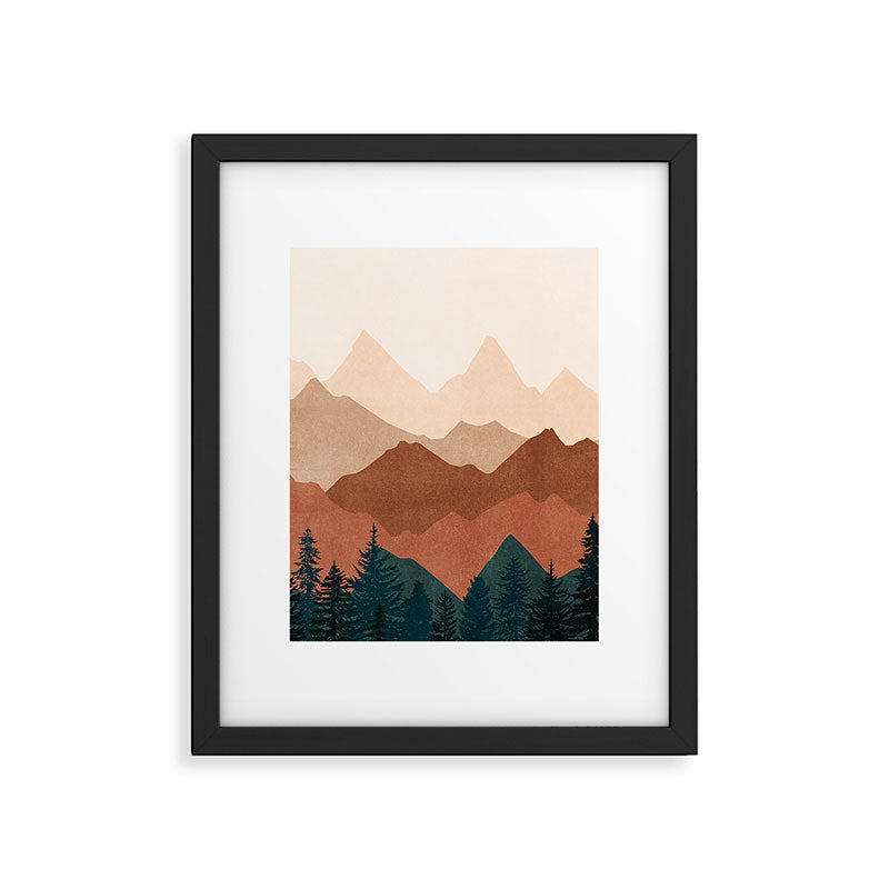 Sunset 01 Framed Art Print Gallery Image 5