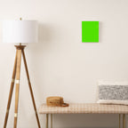 fluorescent neon green Canvas Print Gallery Image 2