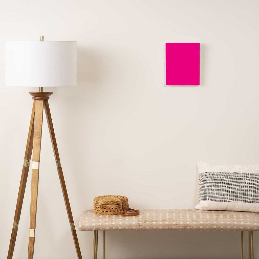 Fluorescent Pink Canvas Print Gallery Image 2