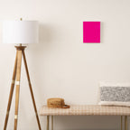 Fluorescent Pink Canvas Print Gallery Image 2