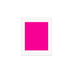 Fluorescent Pink Art Print Gallery Image 1
