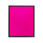 Fluorescent Pink Framed Canvas Print Gallery Image 8