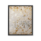 Gold cowhide Metallic Framed Canvas Print Gallery Image 8