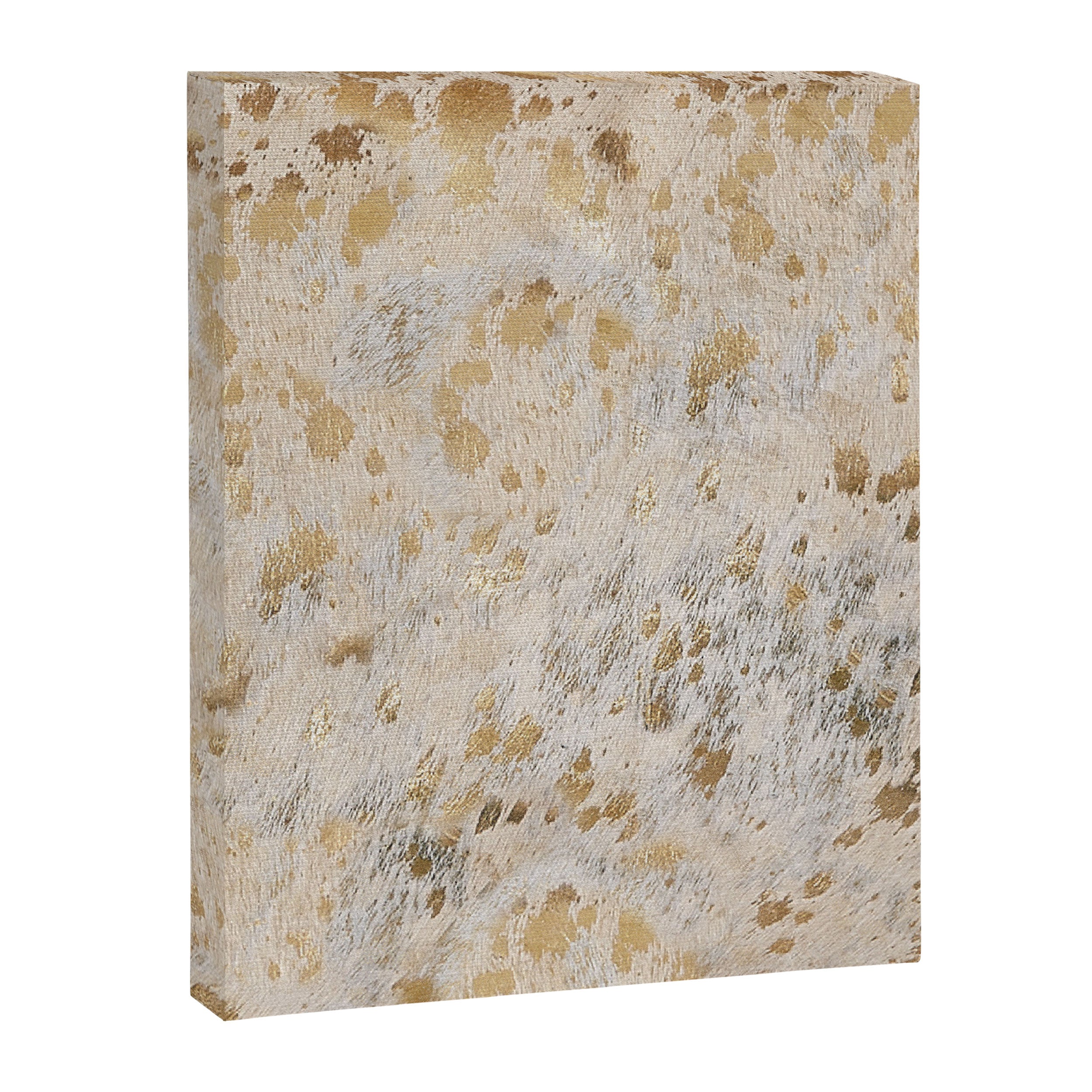 Gold Hide gold cowhide Canvas Print Gallery Image 8