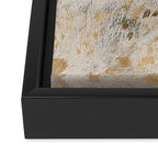 Gold Hide gold cowhide Framed Canvas Print Gallery Image 3