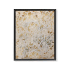Gold Hide gold cowhide Framed Canvas Print Gallery Image 8