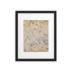 Gold Hide gold cowhide Framed Art Print Gallery Image 6
