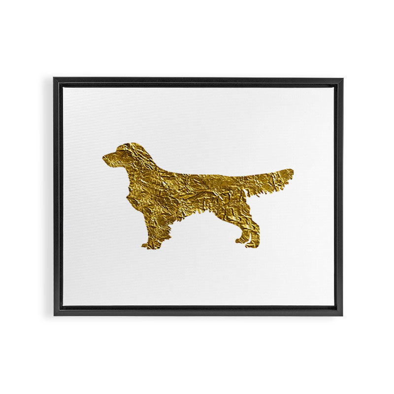 Golden retriever Framed Canvas Print Gallery Image 14