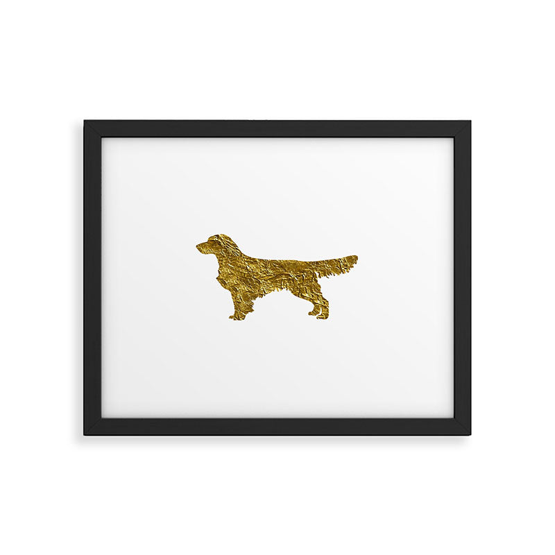 Golden retriever Framed Art Print Gallery Image 4