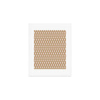 Minimalist Geometric Check Pattern Art Print Gallery Image 1