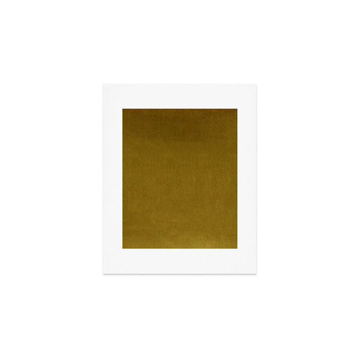Mustard Velvet Art Print Gallery Image 1