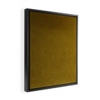 Mustard Velvet Framed Canvas Print Gallery Image 2