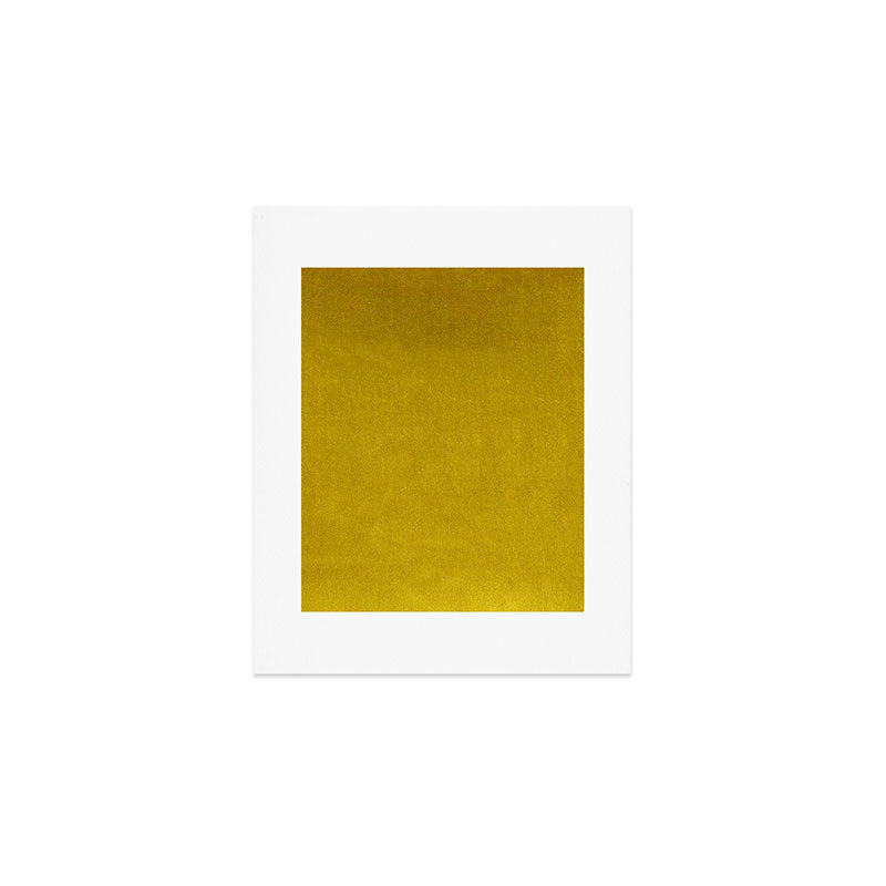 Mustard Velvet Art Print Gallery Image 1