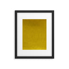 Mustard Velvet Framed Art Print Gallery Image 6