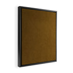 Ochre Velvet Framed Canvas Print Gallery Image 2