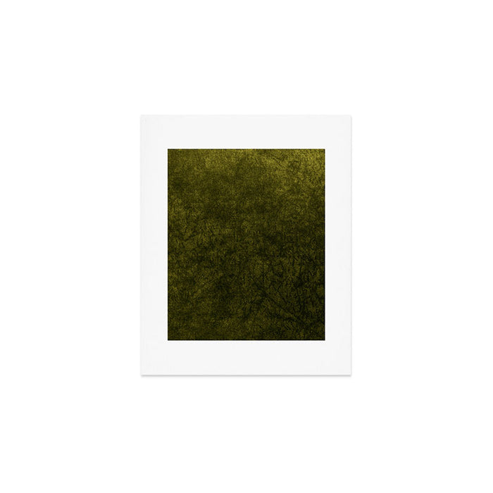 olive green velvet Art Print Gallery Image 1