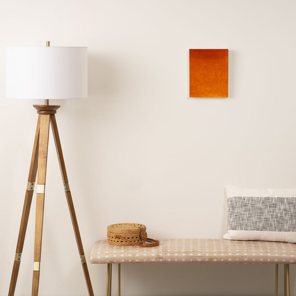 Orange Velvet Canvas Print Gallery Image 2