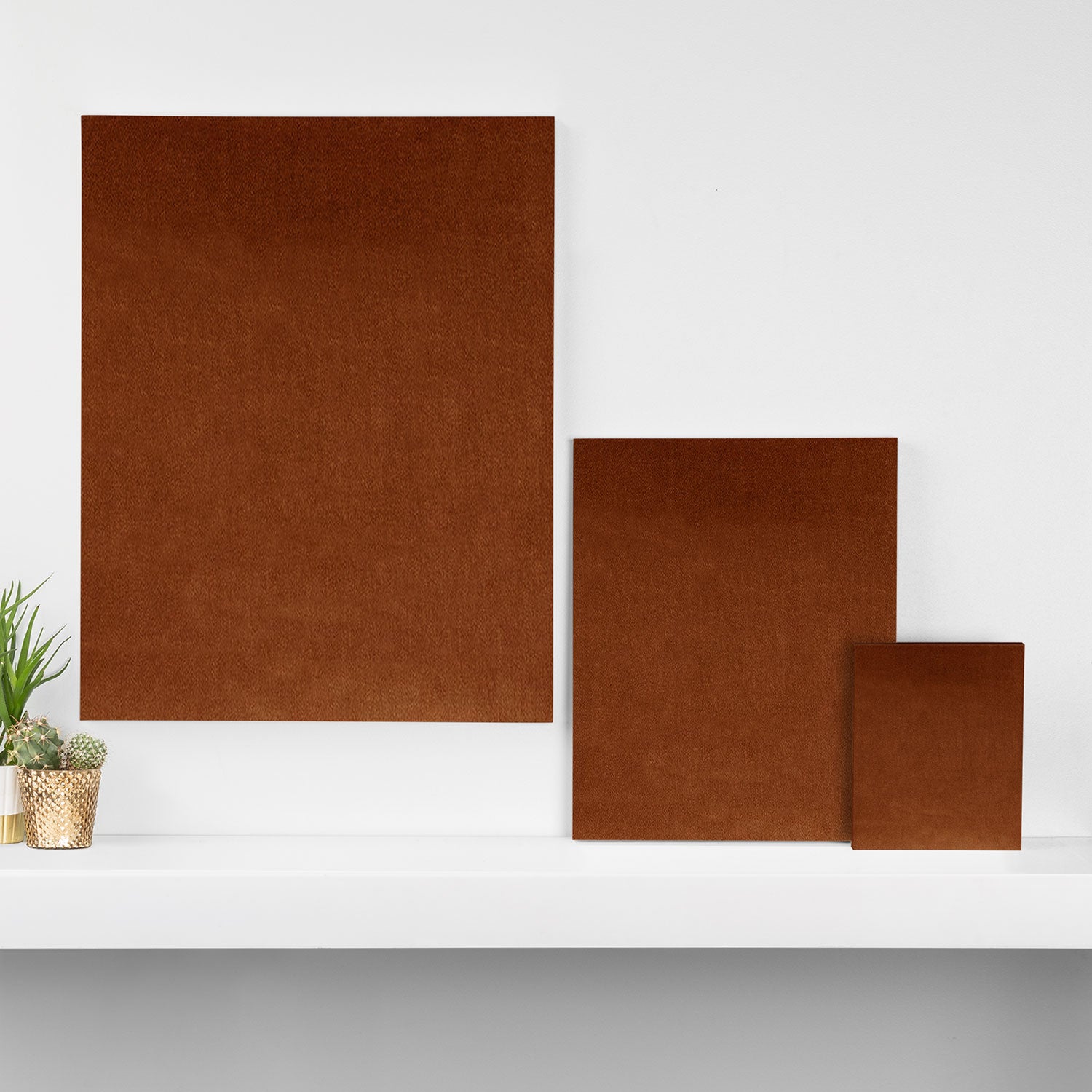 Rust Velvet Canvas Print Gallery Image 3