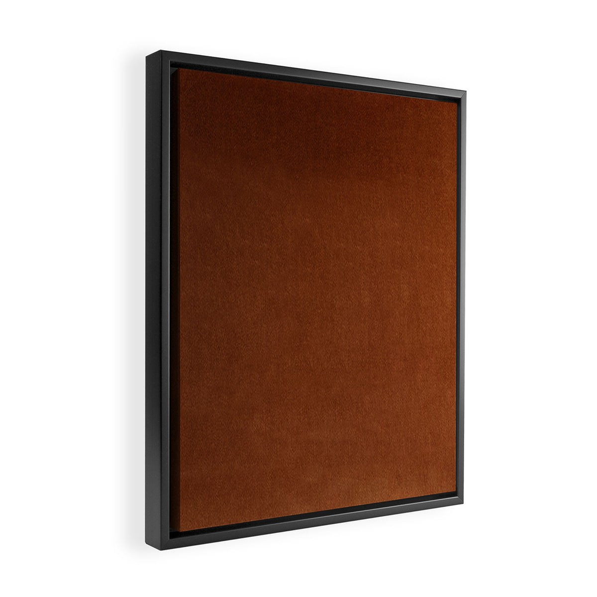 Rust Velvet Framed Canvas Print Gallery Image 2