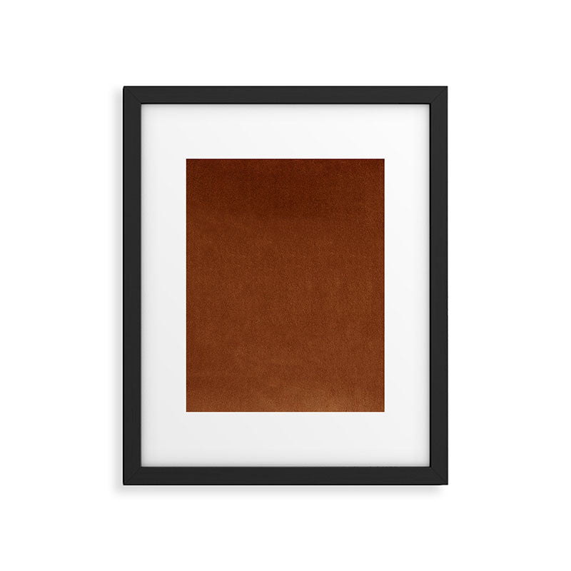 Rust Velvet Framed Art Print Gallery Image 6