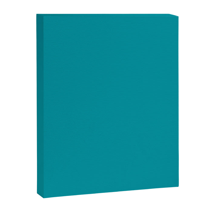 Teal Color Canvas Print Gallery Image 1