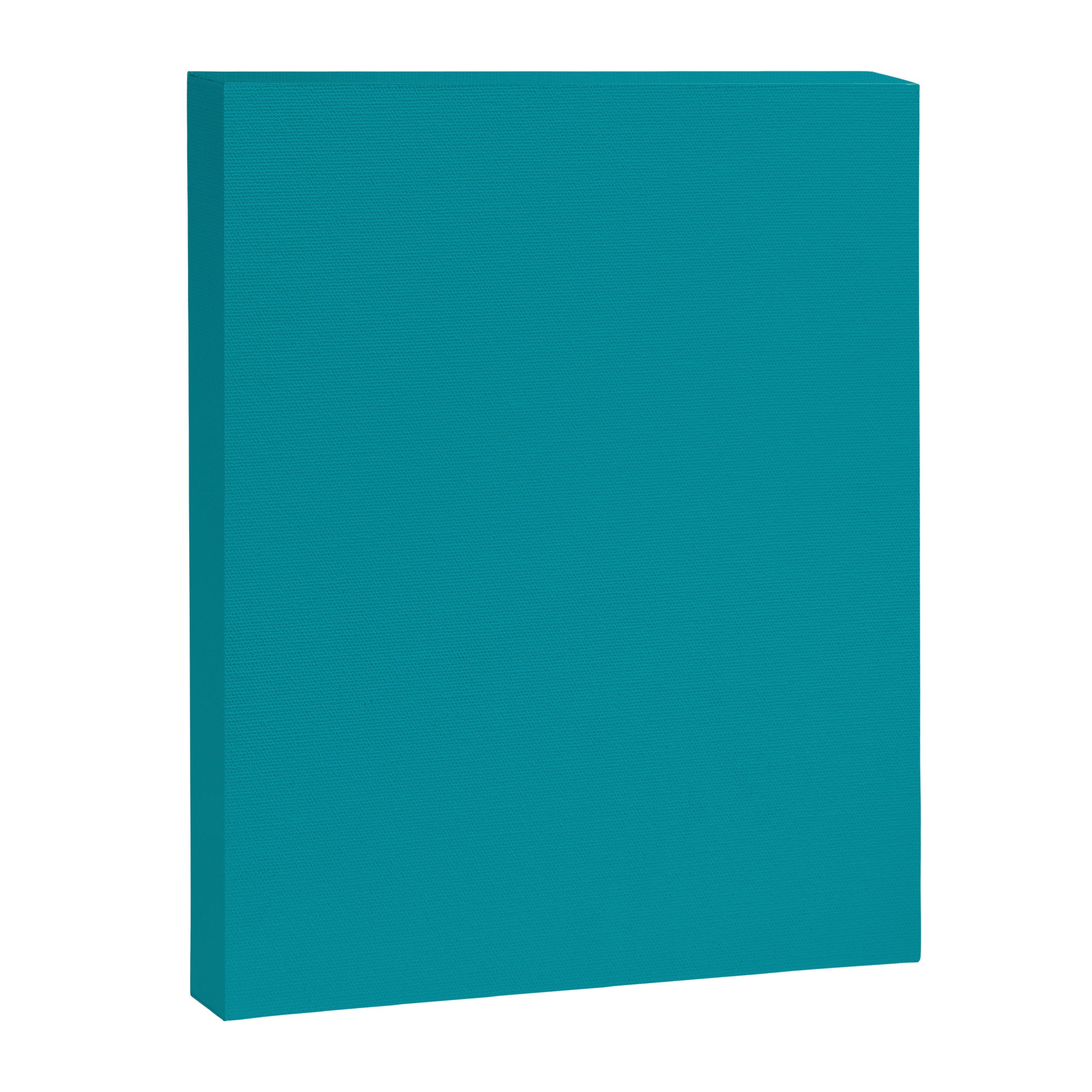Teal Color Canvas Print Gallery Image 8