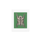 Tiger Green Art Print Gallery Image 1