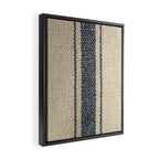 Vintage French Grain Sack Framed Canvas Print Gallery Image 2