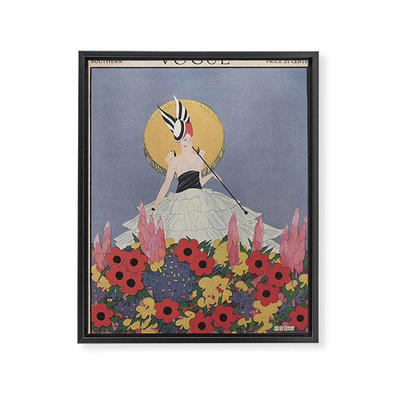 Vintage Magazine Cover - January 1915 - Spring Framed Canvas Print Gallery Image 6