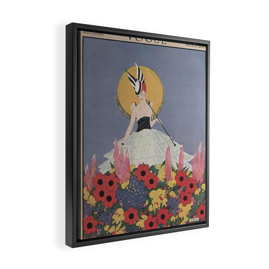 Vintage Magazine Cover - January 1915 - Spring Framed Canvas Print Gallery Image 2