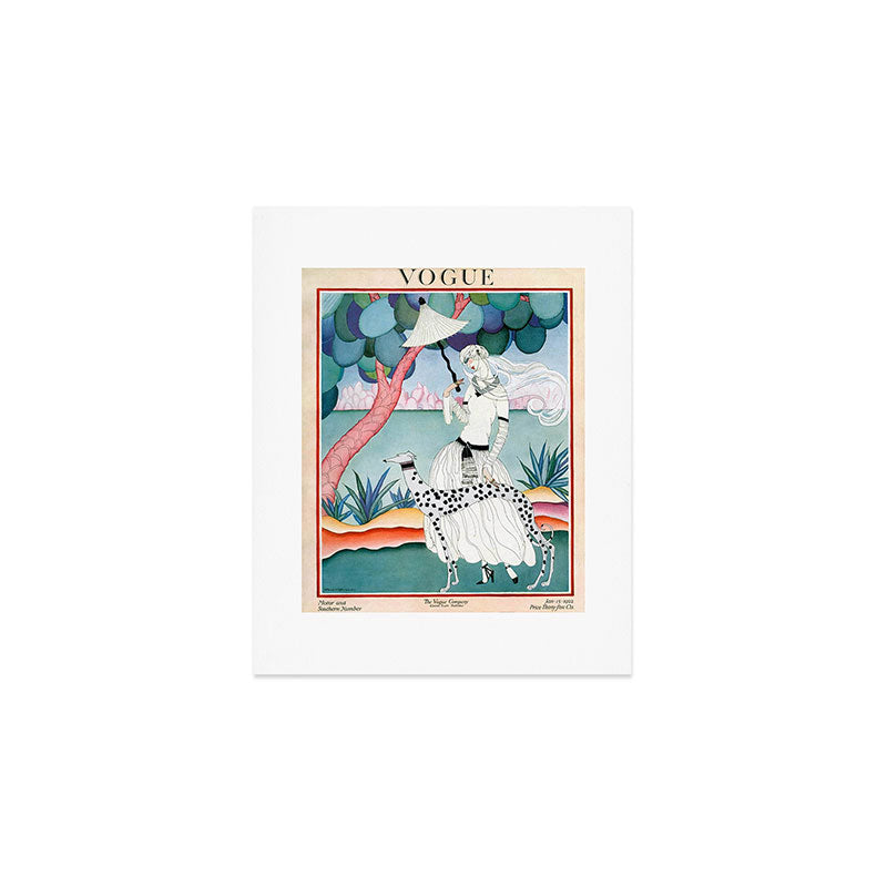 Vintage Magazine Cover - January 1922 - Dalmatian Dog Art Print Gallery Image 1