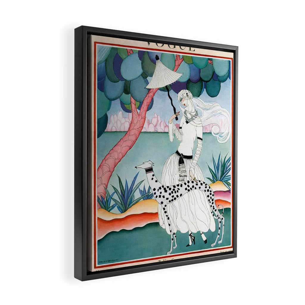 Vintage Magazine Cover - January 1922 - Dalmatian Dog Framed Canvas Print Gallery Image 2