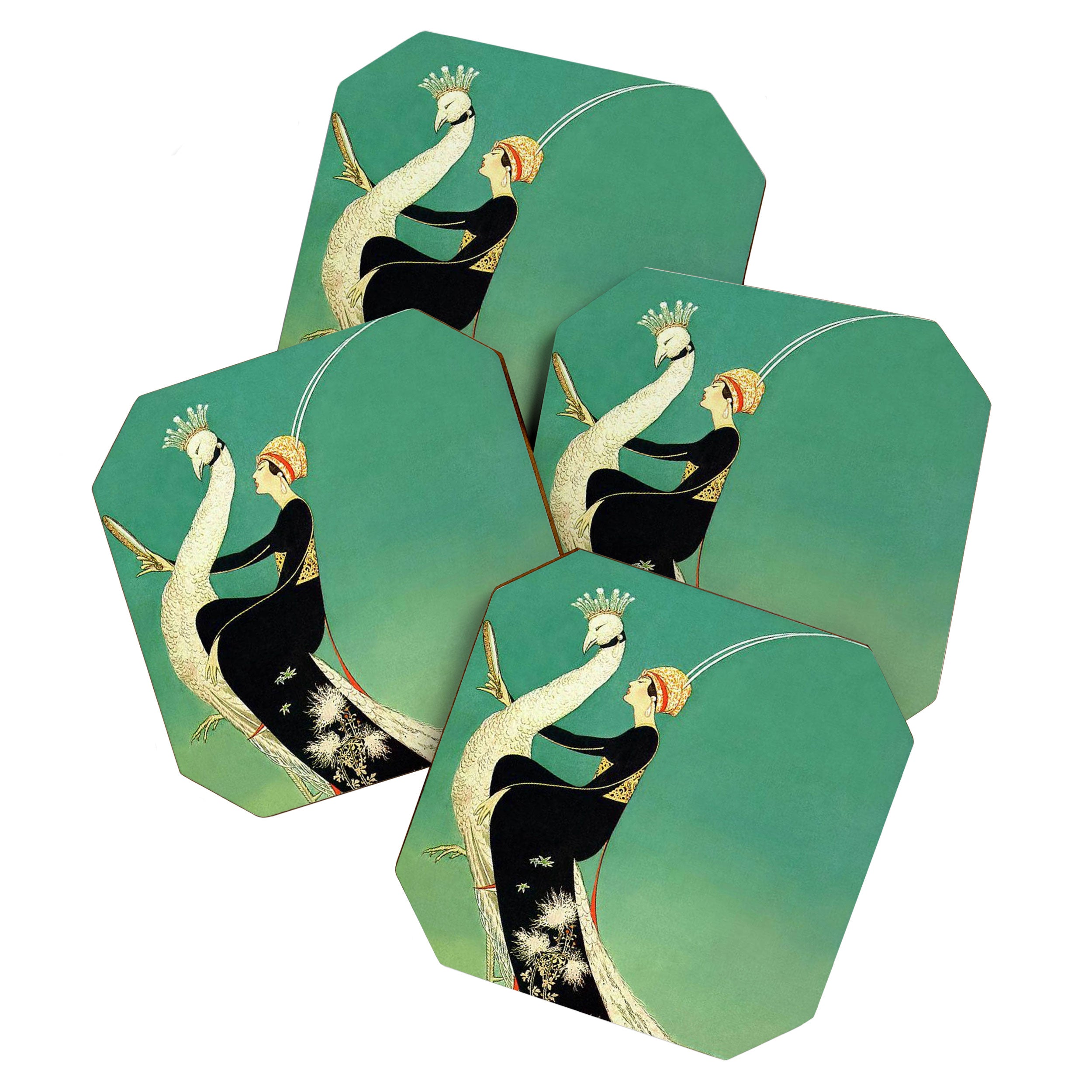 Vintage Magazine Cover - Peacock Coaster Gallery Image 1