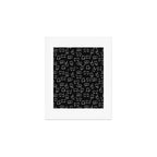 Black cats on black Art Print Gallery Image 1