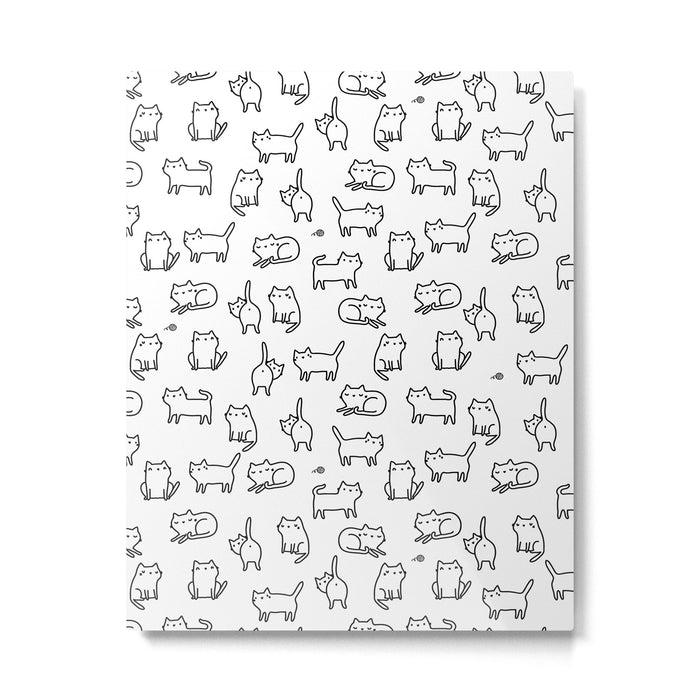 Cats, cats, cats Metal Print Gallery Image 1
