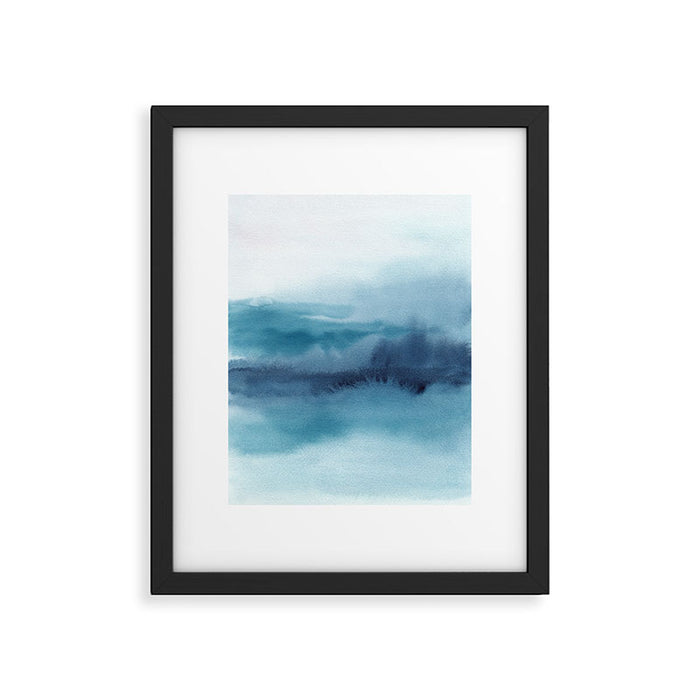Abstract Landscape Painting Framed Art Print Gallery Image 1