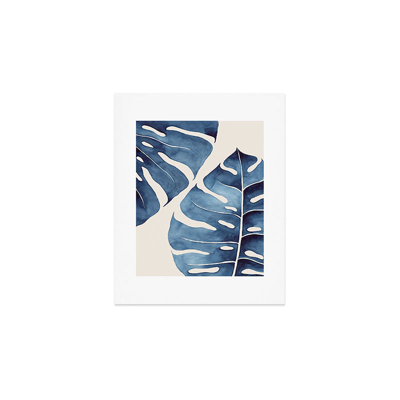 Blue Botanicals No. 2 Art Print Gallery Image 1