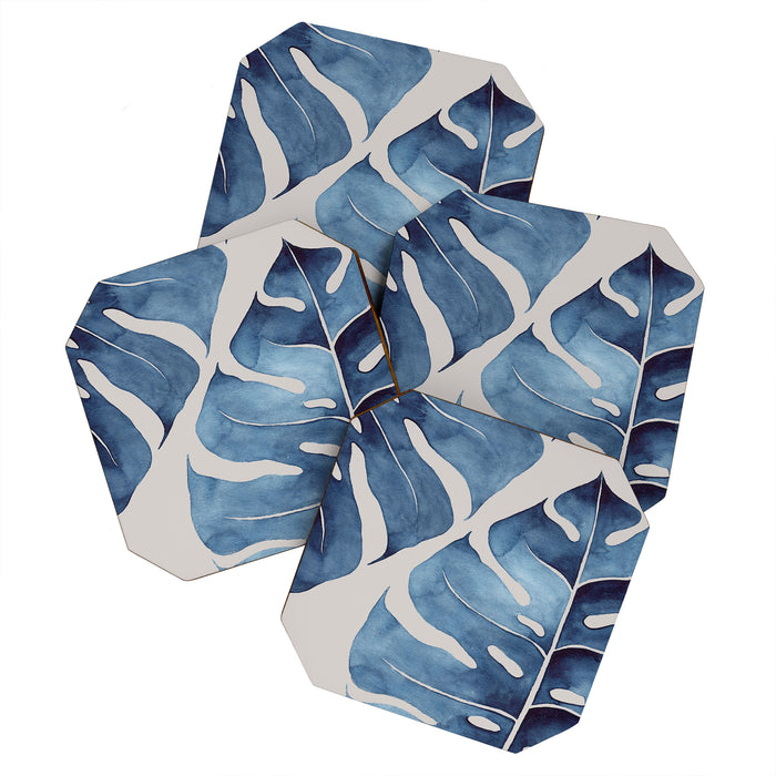 Blue Botanicals No. 2 Coaster Gallery Image 1