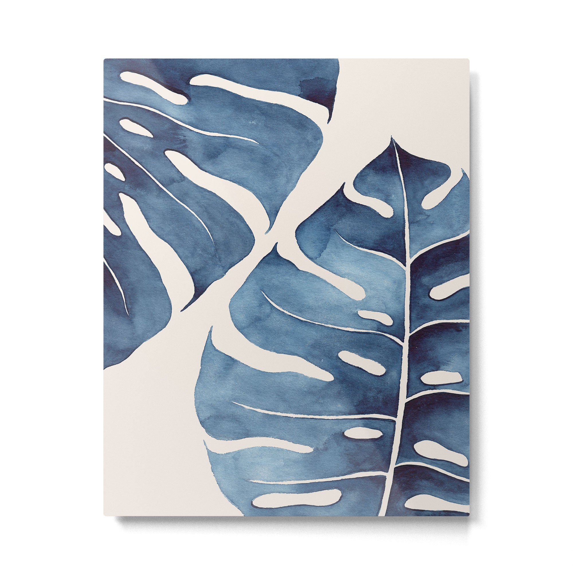 Blue Botanicals No. 2 Metal Print Gallery Image 6